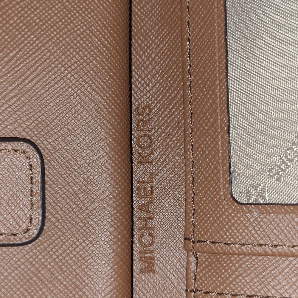 Michael Kors Brown Wristlet Clutch - Picture 6 of 13